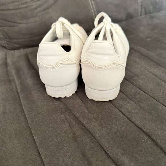 Nike Womens White Leather Cortez Sneakers Size 8 - Picture 4 of 7